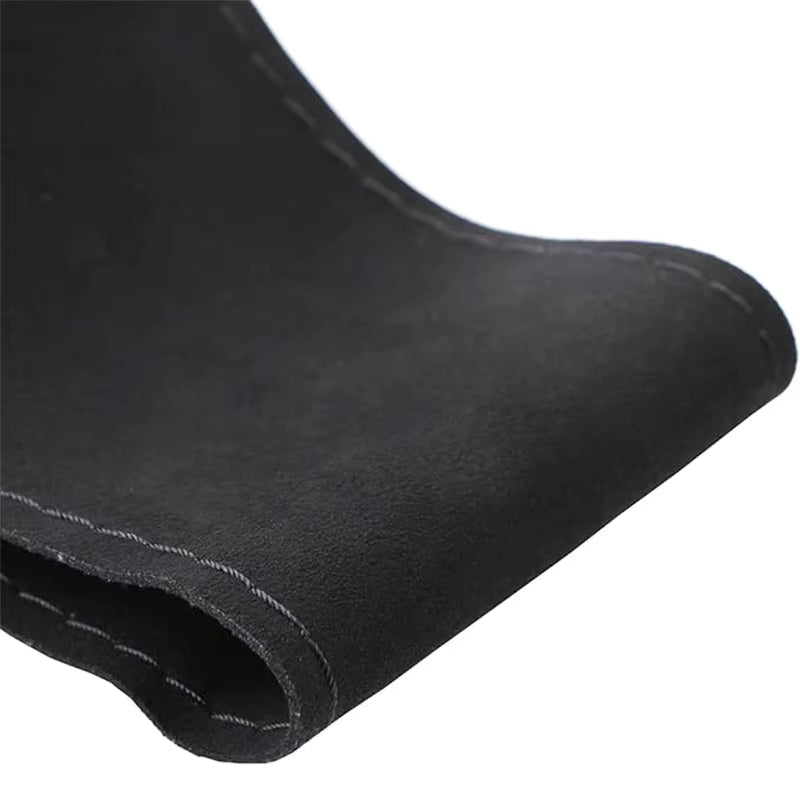 Suede Car Steering Wheel Cover Universal 38CM Car Steering Wheel Cover Leather Nterior Parts Braiding Cover for Steering Wheel