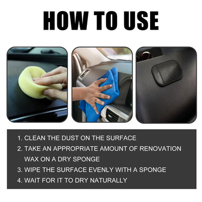 30Ml Car Ceramic Coating Plastic Parts Crystal Coating Plastic Refurbishment Ceramic Coating Plastic Parts Refurbish Restoration