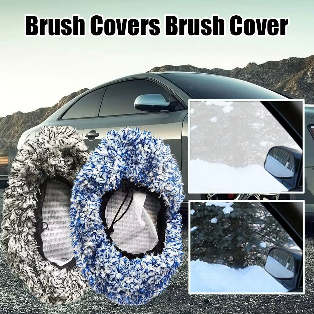 Replacement Cloth Cover for Car Long Handle Brush Head Car Wash Brush Plush Mop Brush Cover 1Pc Car Cleaning Car Accessories