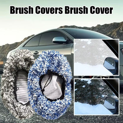 Replacement Cloth Cover for Car Long Handle Brush Head Car Wash Brush Plush Mop Brush Cover 1Pc Car Cleaning Car Accessories
