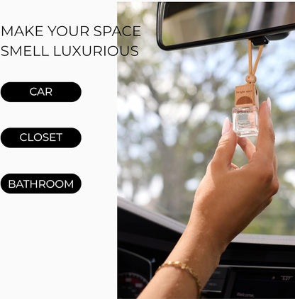 Man Cave Car Air Freshener - Premium Car Hanging Diffuser, Long-Lasting Fragrance up to 120 Days for Auto and Home | Sophisiticated & Woody |Tobacco, Vanilla, Woods | 2-Pack