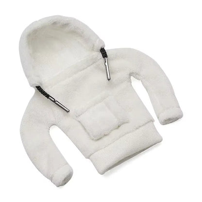 VIKEFON Car Gear Shift Washable Hoodie Decoration Funny Car Shift Lever Handle Kit Creative Universal Car Interior Accessories