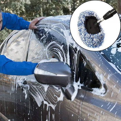 Replacement Cloth Cover for Car Long Handle Brush Head Car Wash Brush Plush Mop Brush Cover 1Pc Car Cleaning Car Accessories