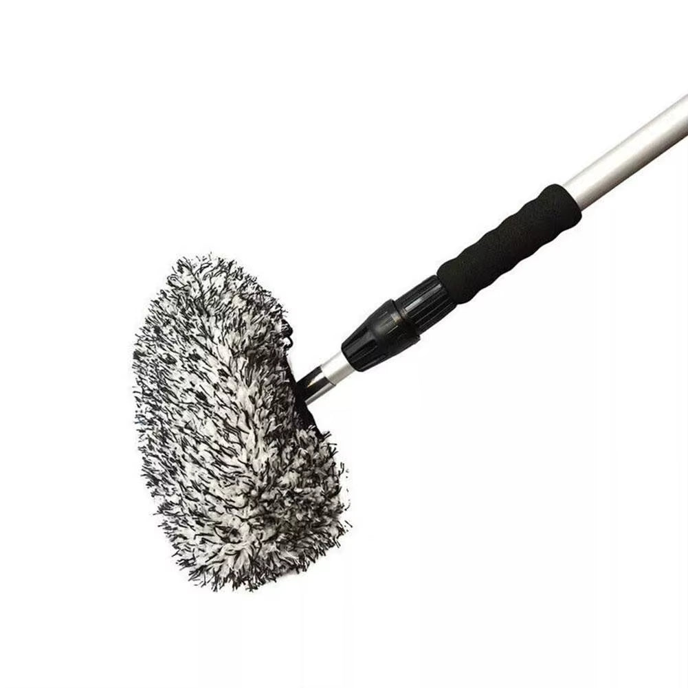 Replacement Cloth Cover for Car Long Handle Brush Head Car Wash Brush Plush Mop Brush Cover 1Pc Car Cleaning Car Accessories